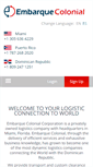 Mobile Screenshot of embarquecolonial.com